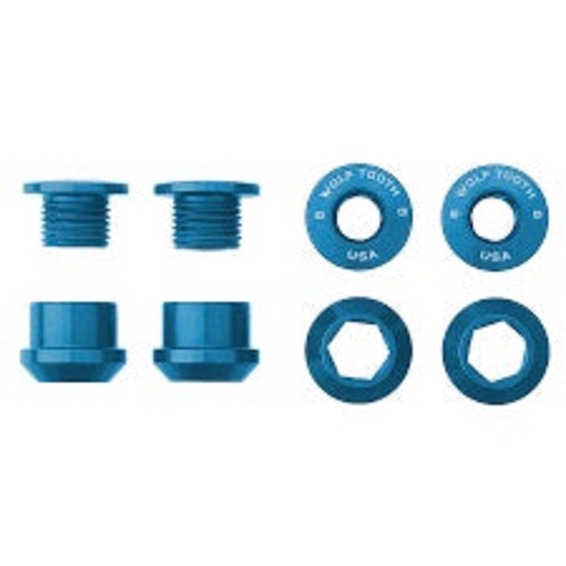 Wolf Tooth Chainring Bolts – Blue