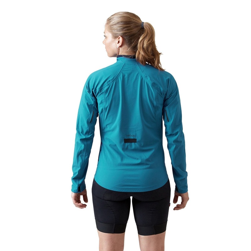 Velocio ES Rain Jacket-Ocean Blue-XS