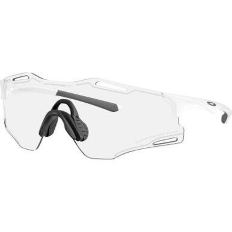 Oakley Sunglasses Cybr Zero-Matte White & Polished Black