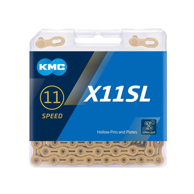 Kmc Chain X11Sl 11 Speed – Superlight Gold