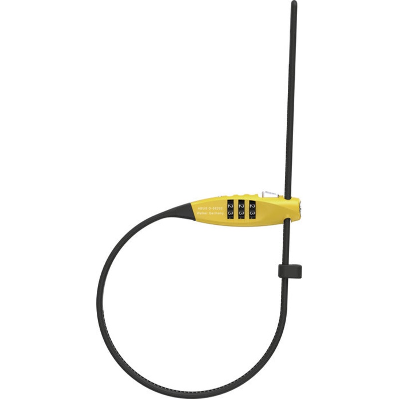 Abus Cable Lock Combiflex Travel Guard Yellow