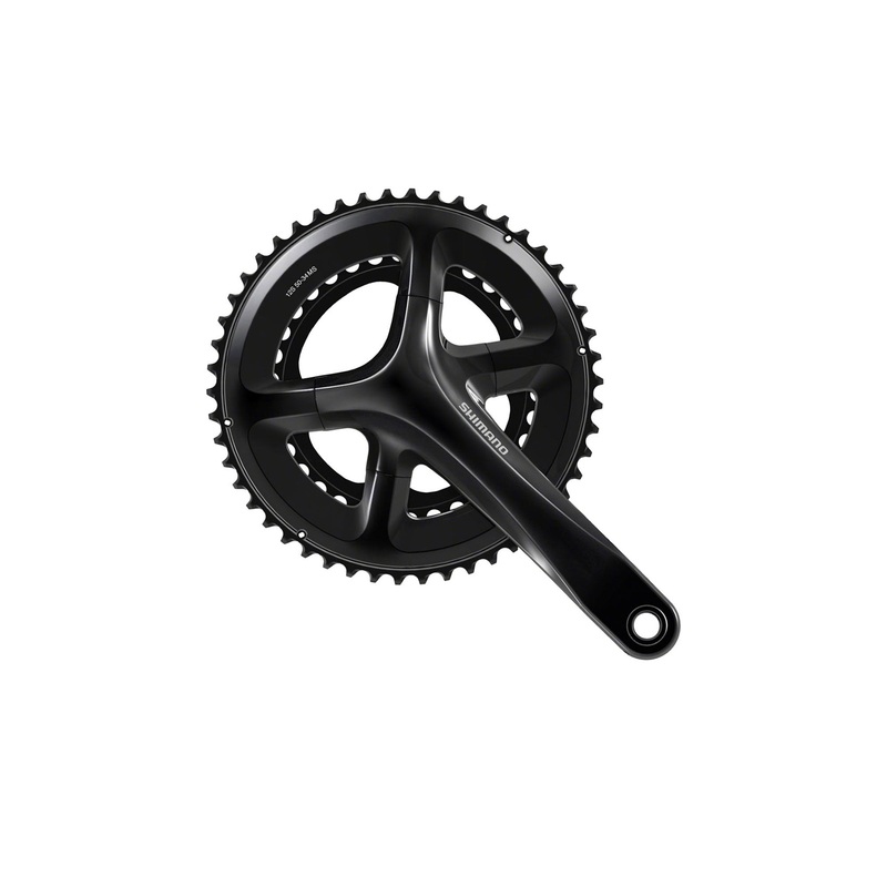 Shimano RS520 Crankset-50×34-Black-165mm