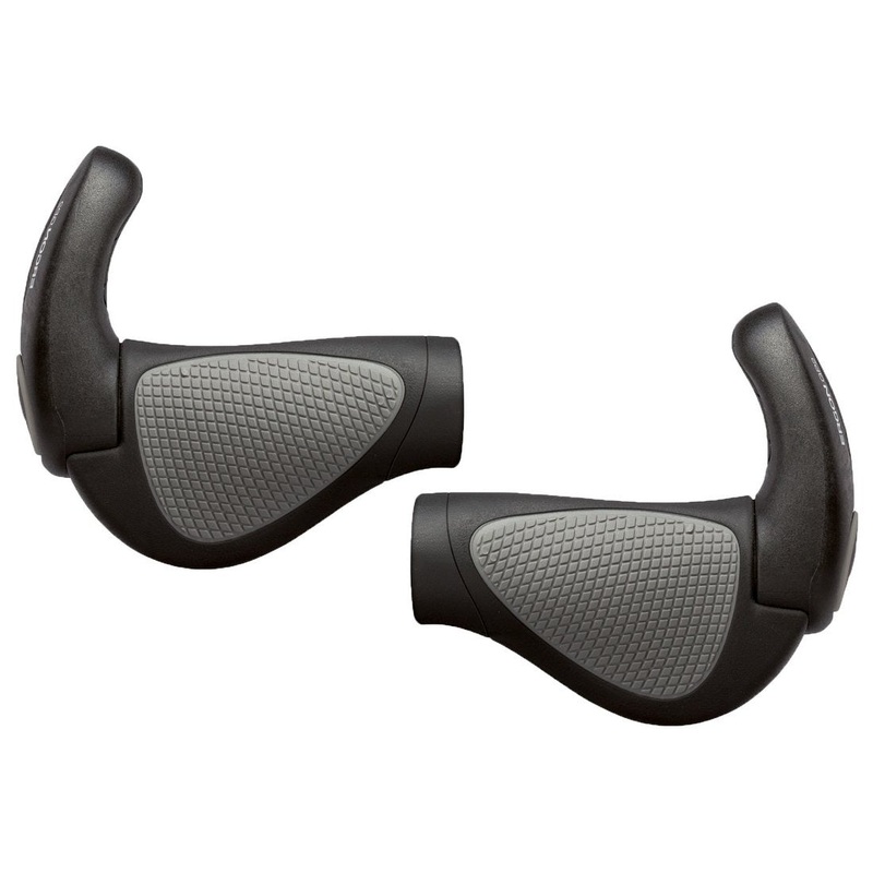 Ergon Handlebar Grip Gp2 W/Fibre Bar End Small