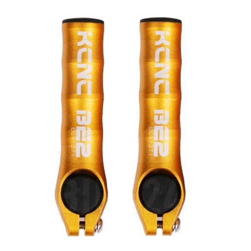 KCNC BE2 MTB handle bar ends set Gold