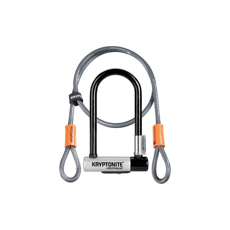 Kryptonite Kryptolok U-Lock 3.25X7 w/4′ Cable