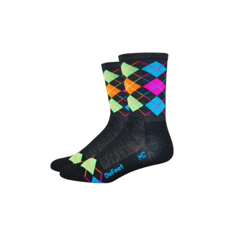 Defeet Wooleator 5 Argyle (Multi-Color) Socks