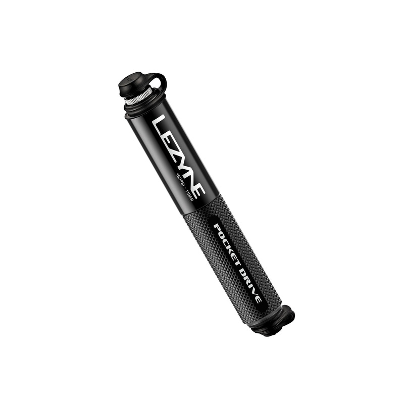 Lezyne Pocket Drive Frame Pump – Black