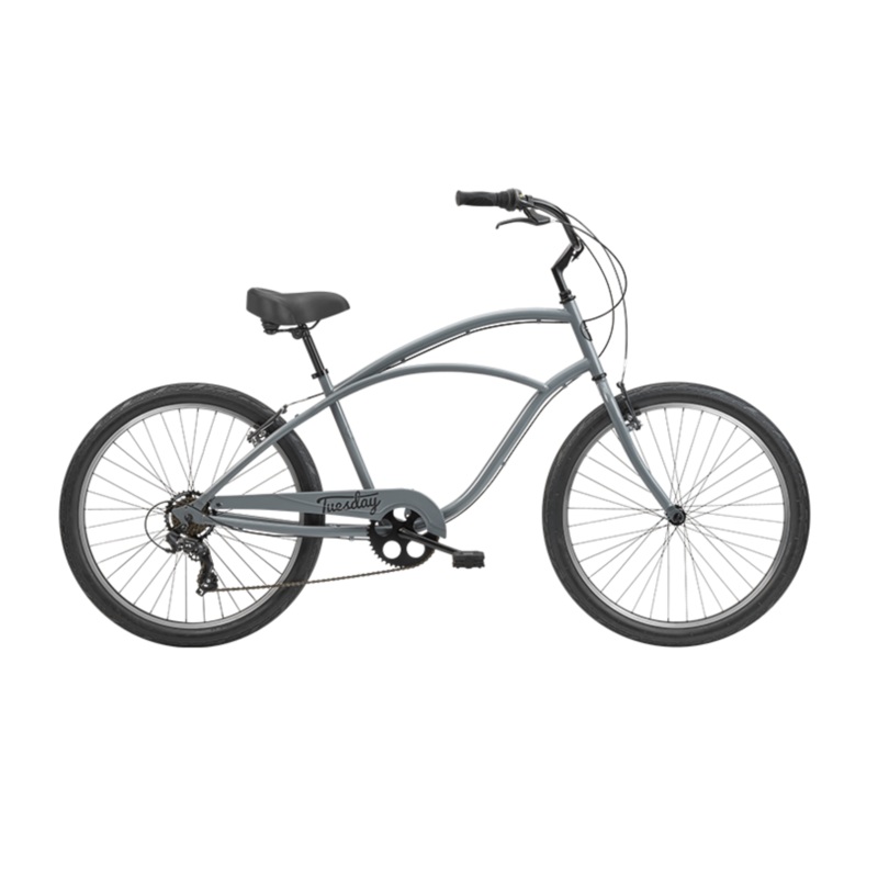 Tuesday Cycles June 7 7-Speed – Shark Gray 2021