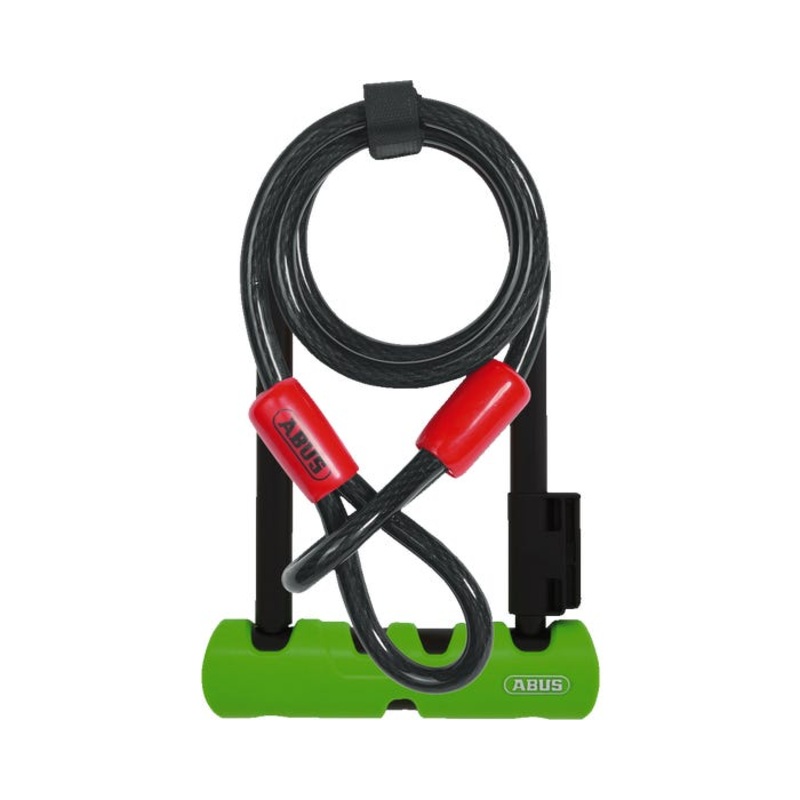 ABUS Ultra 410 U-Bolt 230mm Key U Lock + 10mm Cable