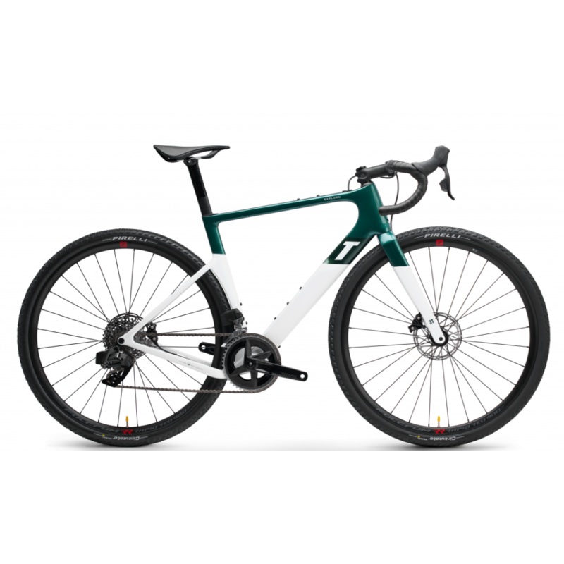 3T Exploro RaceMax SRAM Rival AXS 2X 700C – Emerald/White 2023