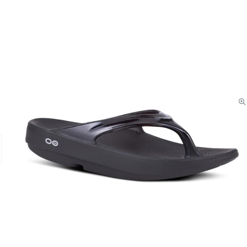 OOFOS WOMEN’S OOLALA SANDAL – Black