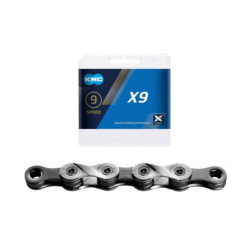 KMC 9 Speed X9 1/2 x 11/128 Chain