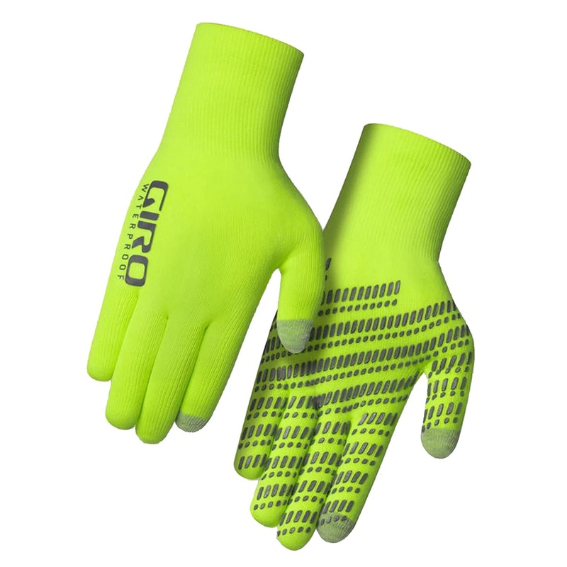 Giro Xnetic H2O Winter Gloves-Yellow-M & L & XL