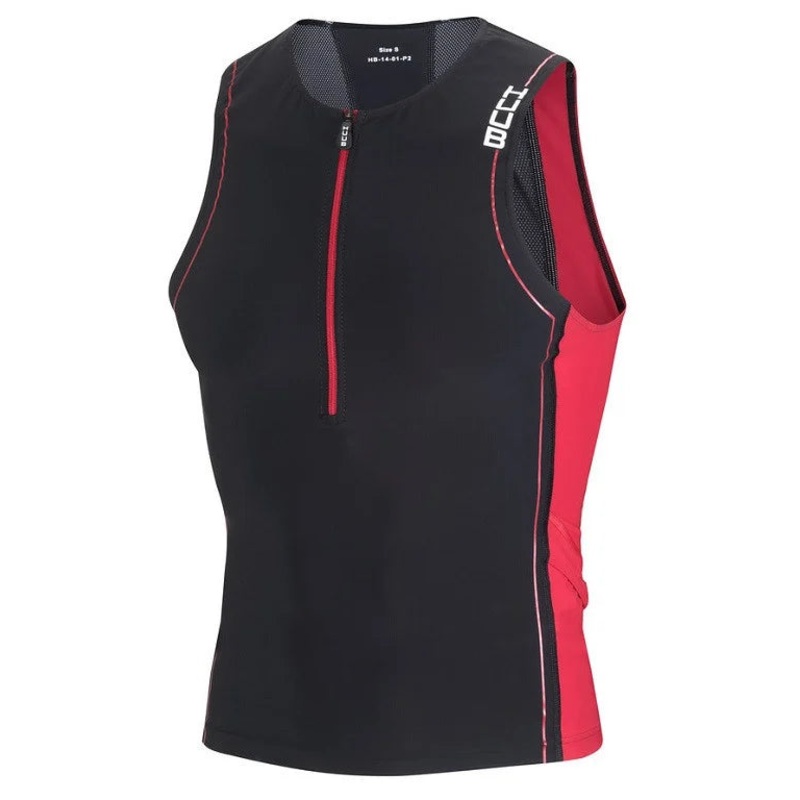 HUUB Men’s Core Tri Top Black/Red