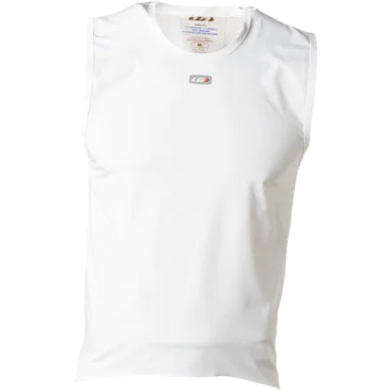 Louis Garneau Men’s SF-2 Sleeveless Plastron Top White