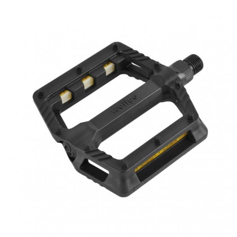 QBP Plastic DU Bearing 9/16 Flat Pedals