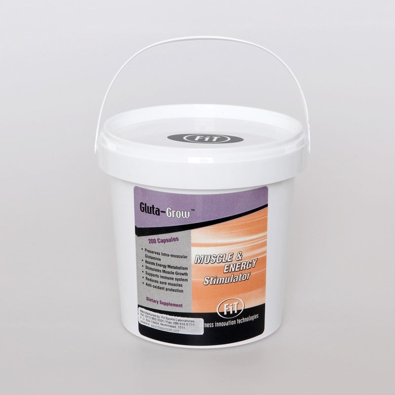 FiT Gluta Grow Energy & GH Releaser (200 caps)