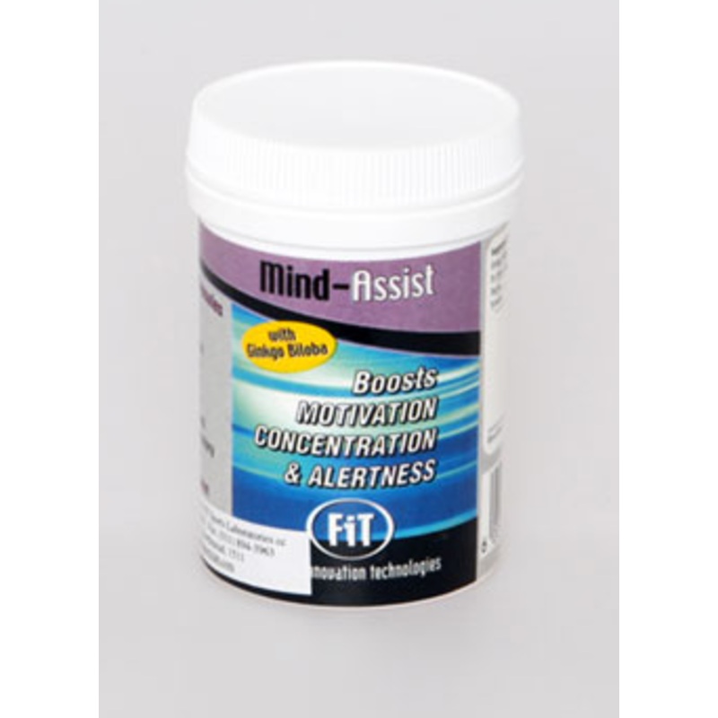 FiT Mind Assist Exercise Motivator & Concentration Improver (60 caps)