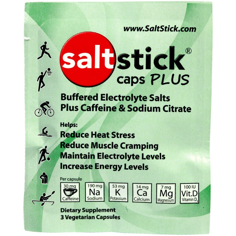 SaltStick Electrolyte Plus Caps