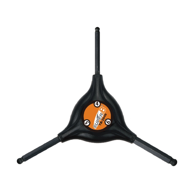 Tool Super B Y Wrench 4/5/6 Hex Ball (tb2648)