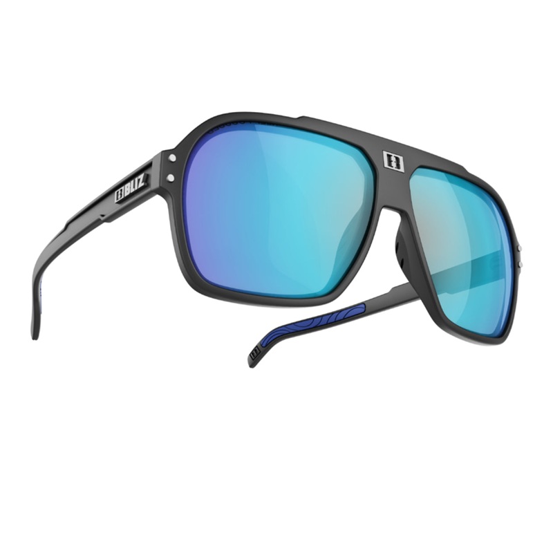 Bliz Targa Matte Black Smoke Frame w/Blue Multi Lens