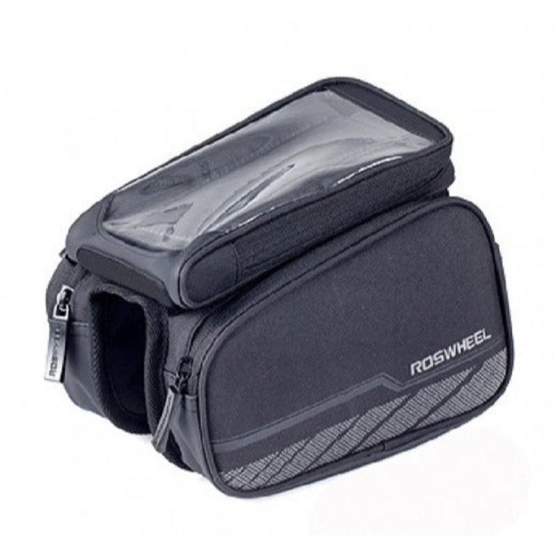 Roswheel Side Pockets Top Tube Phone Holder