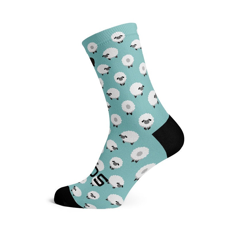 SOX Animal Print Socks-L-Sheep