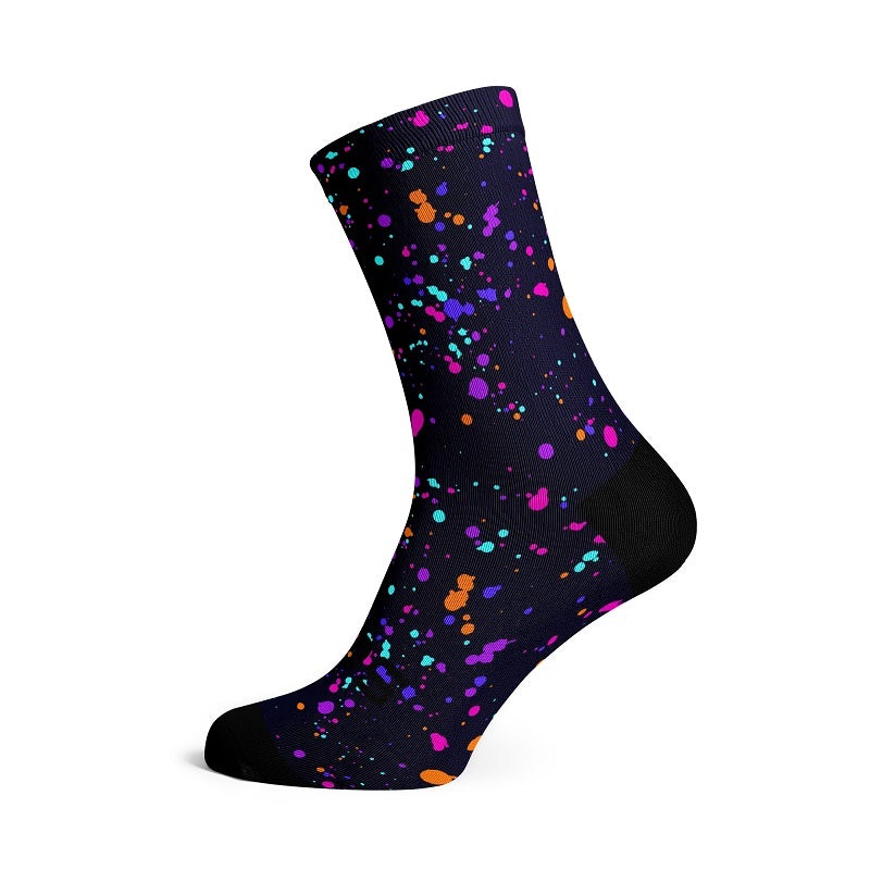 SOX Purple Splash Socks-L