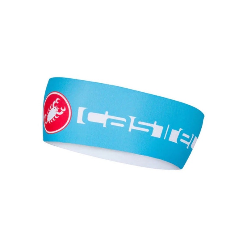 Castelli Viva Thermo Headband-Sky Blue