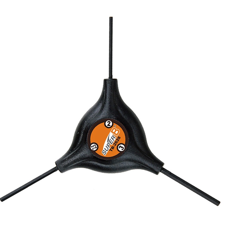 Tool Y Wrench Super B Hex 2/2.5/3 (tb2628)