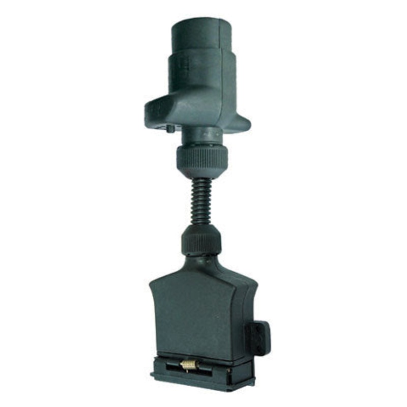 Ark 7 Pin Large Round to 7 Pin Flat Trailer Connector Adaptor