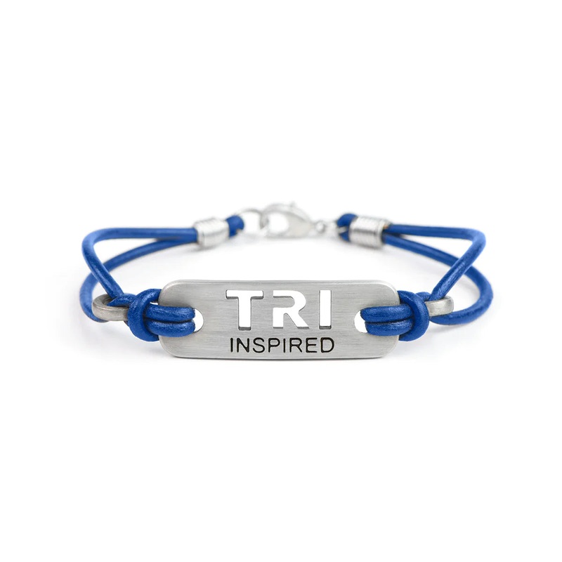 Athlete Inspired Tri Inspired Bracelet 7 Blue