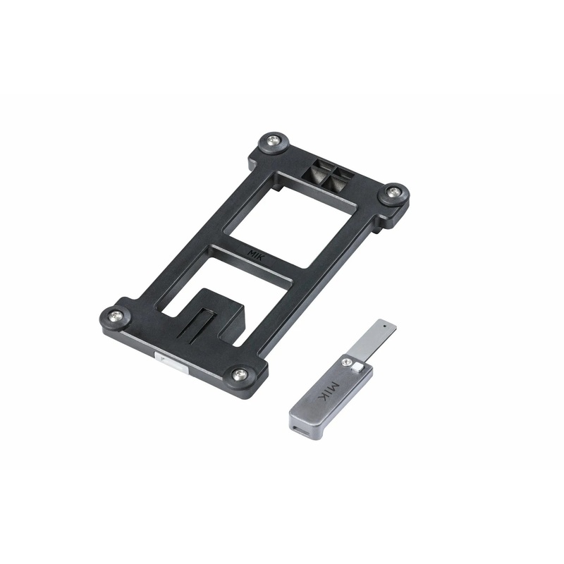 Basil Bracket MIK Basket Adapter Plate Black
