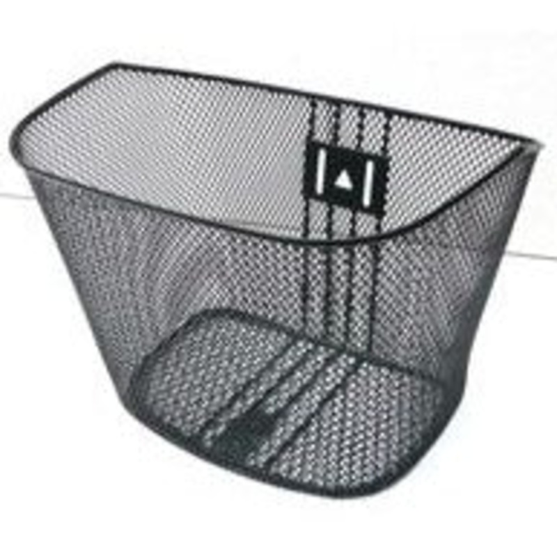 BPW Mesh Fixed Front Basket – Black (1164)