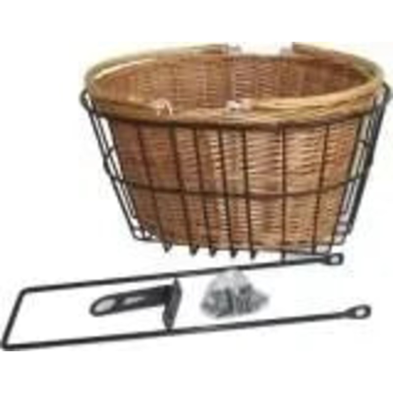BPW Retro Wicker Front Basket (8826P)