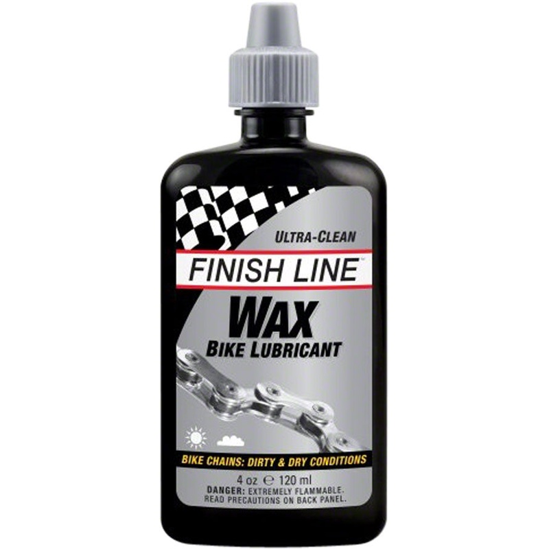 Finish Line WAX Bike Chain Lube – 4 fl oz, Drip