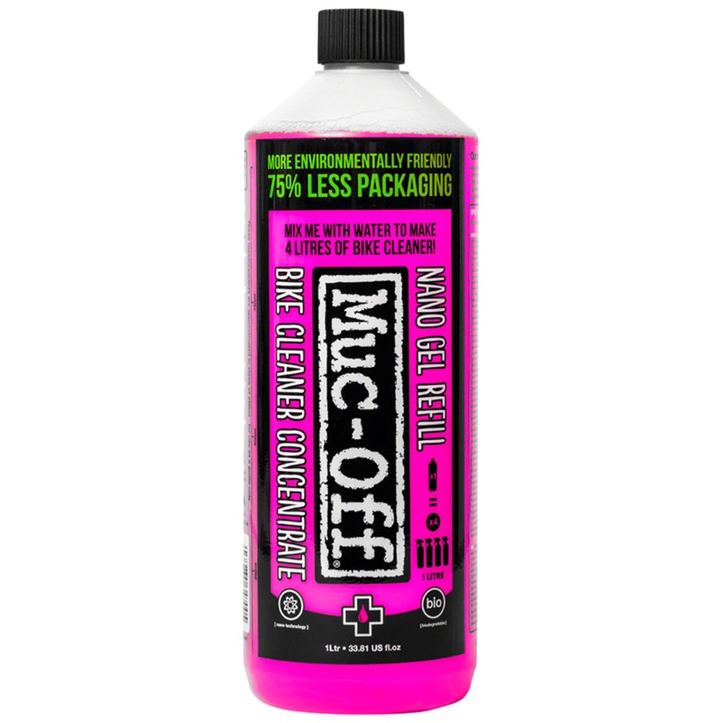 Muc-Off Nano Tech Gel Concentrate Cleaner: 1L Bottle