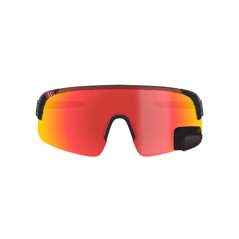 TriEye View Sport Revo Max Cycling Glasses Red Lens with Mirror
