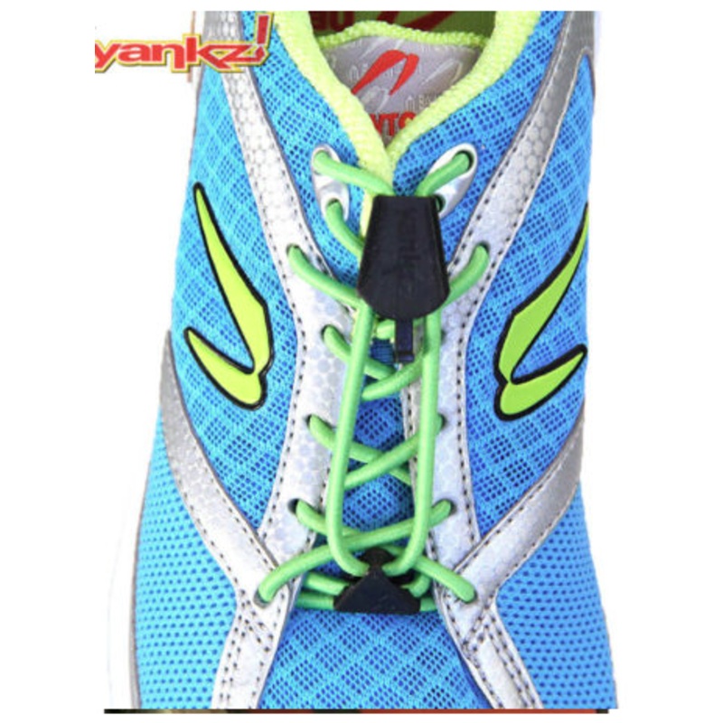 Yankz! Race Laces-Green w/ White