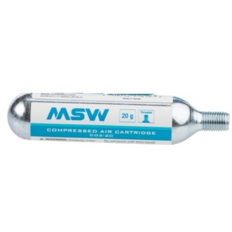 MSW 20g Threaded CO2 Cartridge