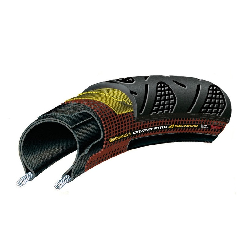 Continental Grand Prix 4 Season – Black Edition DuraSkin Tire