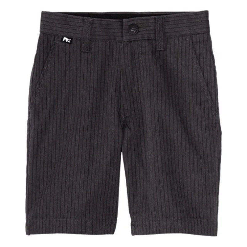 Fox Youth Essex Pinstripe Shorts – Black
