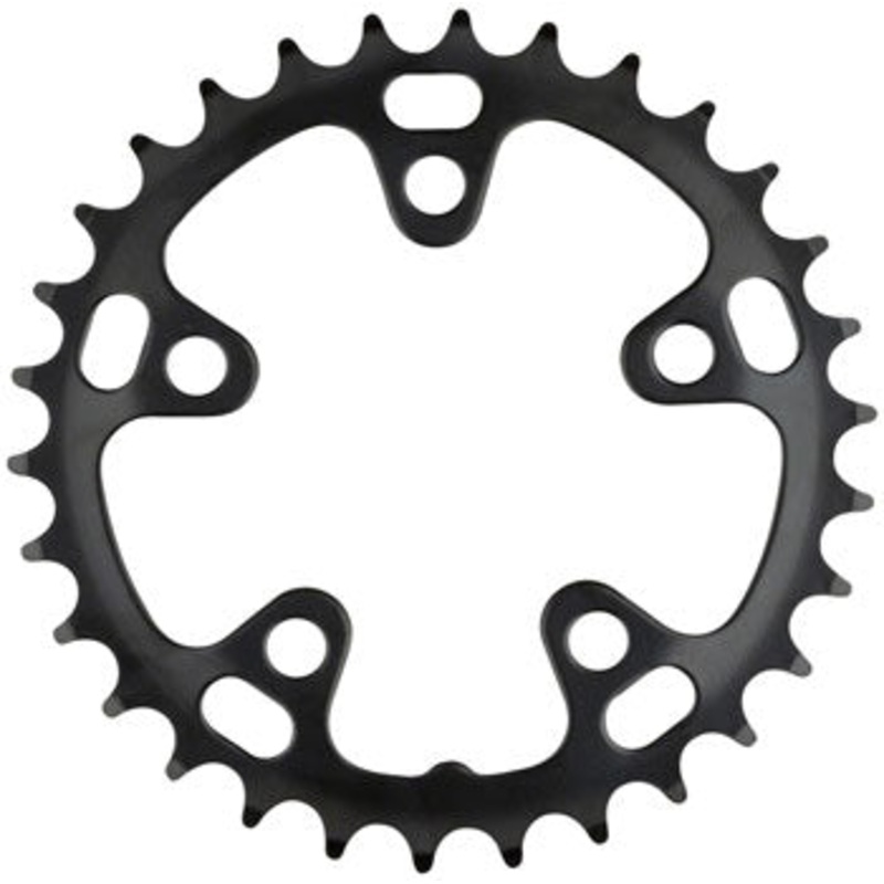 Full Speed Ahead Pro Road Triple Chainring – 30t, 74BCD, Steel, N-10, Black