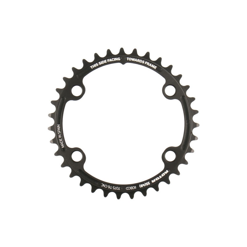 ROTOR Round Ring 110BCD AXS eTap Inner Ring, Black