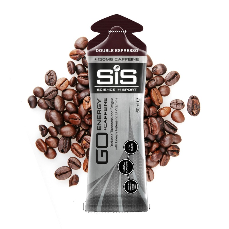 Science in Sport GO Energy + Caffeine Gel 60ml – Double Espresso