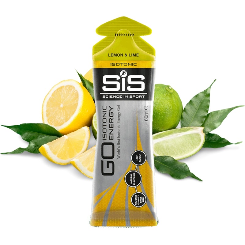 Science In Sport GO Isotonic Energy Gel 60mL – Lemon & Lime