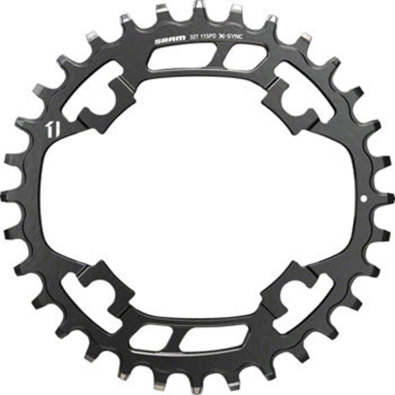 SRAM X-Sync Steel Chainring 32 Teeth x 94mm BCD Black