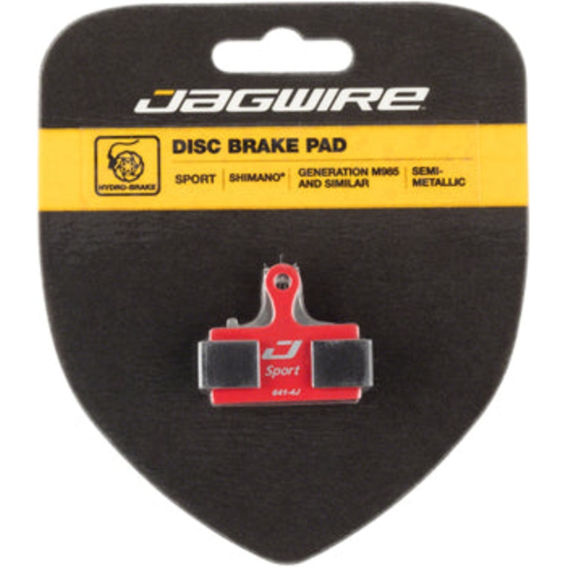 Jagwire Sport Semi-Metallic Disc Brake Pads – For Shimano S700, M615, M6000, M785, M8000, M666, M675, M7000, M9000, M9020, M985, M987
