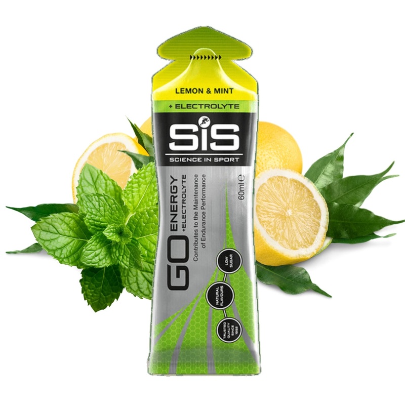 Science in Sport Go Energy + Electrolyte Gel 60ml – Lemon Mint