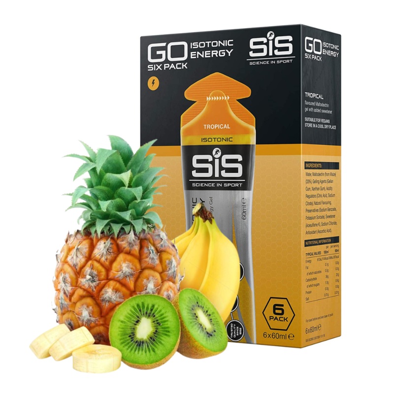 Science in Sport GO Isotonic Energy Gel 60ml (6 pack) – Tropical